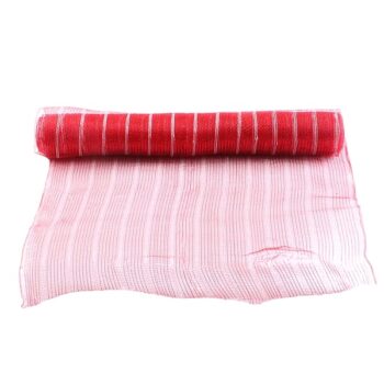 Malla Hilos Metalicos Red Whit /cod. 167-08r-6168