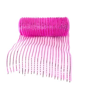 Malla Plastica Fuchsia Hilos Seguidos Fuchsia /cod. 167-150826-55