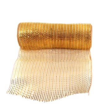 Malla Plastica Gold Hilos Super Seguidos Gold 26cmx10y /cod. 167-19m245-70