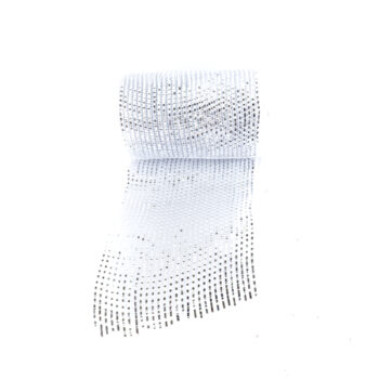 Cinta Malla Plastica Hilos Seguidos Silver /cod. 167-19zw33-80