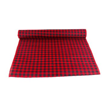 Tela DE Cuadros Red Black /cod. 167-212119-6166