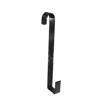Gancho Metal Para Coronas 30cm Black /cod. 168-0823329-10