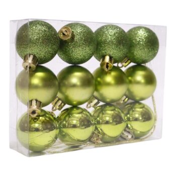 Caja 12 Mini Bolitas 4cm Light /cod. 168-14014-13