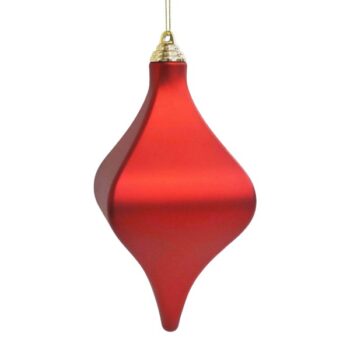 Adorno Colgar Mate 20x9,5cm Red /cod. 168-24061-61