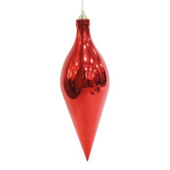 Adorno Colgar Brillante 40x12cm Red /cod. 168-24062-61