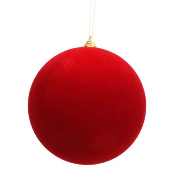 Bola 20cm Plastica Red Velvet /cod. 168-26101-61