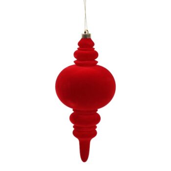 ADORNO NAVIDEÑO 30X13CM RED VELVET