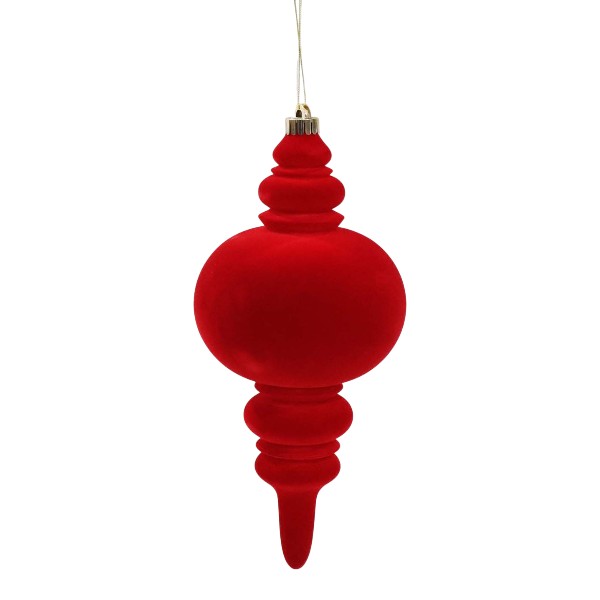 ADORNO NAVIDEÑO 30X13CM RED VELVET