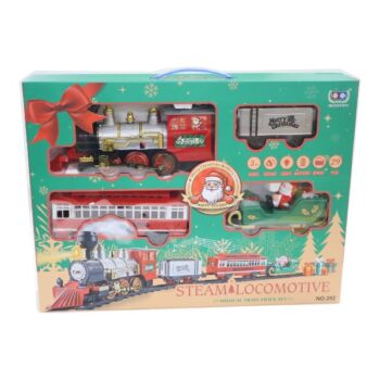 Tren Navideño Con Muscia Y Humo 45,5X34X7,5Cm Mix Color /COD. 168-26161
