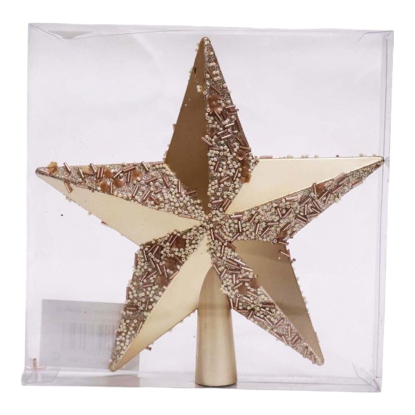 Estrella Para Arbol Gold 20cm /cod. 168-dgz454-70