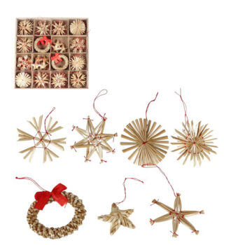 Cajita Adornos Naturales Colgar 27x27x3cm /cod. 168-mzplz014-00