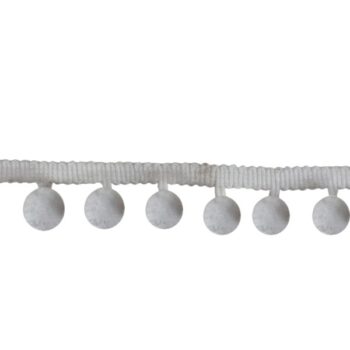 Cinta 3mm Bolitas White /cod. 168-xuw085-68