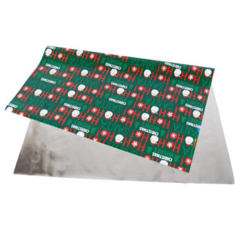 Papel DE Regalo 50*70cm Navideño Hoho Santa Metalico /cod. 169-jcb2141