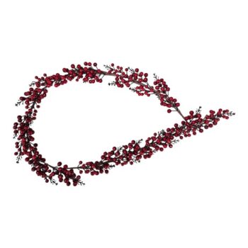 GUIRNALDA BERRIES RED 180CM