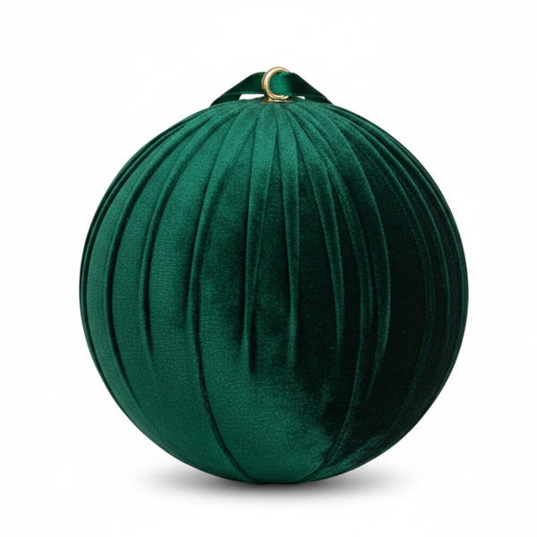 Bola Velvet Dk Green 15cmcm /cod. 180-xy251178-63