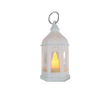 Farol Luz Pequeño 4*4,5*9 Cm White /cod. 209-23712115-68