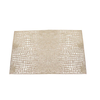 INDIVIDUAL PLASTICO 30*45 CM GOLD /COD. 218-2305AC21-70