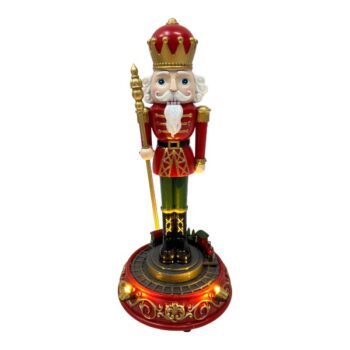Cascanueces Plastico Con Musica Y Luz 10.3*10.3*24cm /cod. 230-yl015a