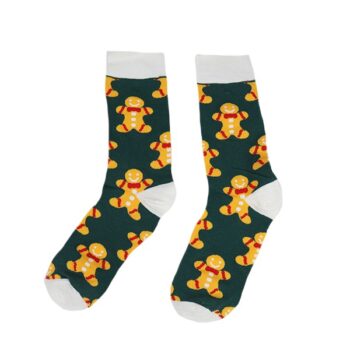 Medias Navideñas Eu37-44 Galleta Jengibre /cod. 251-kj21-3
