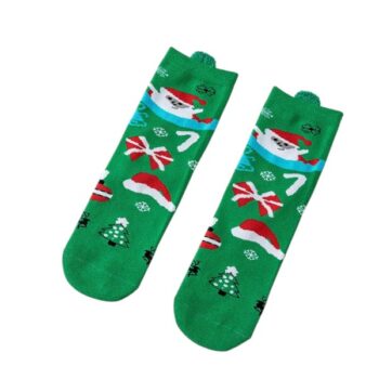 Medias Navideñas Eu36-40 Santa /cod. 251-kl03