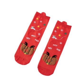 Medias Navideñas Eu36-40 Reno /cod. 251-kl04