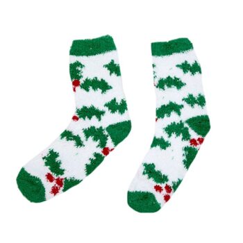 Medias Navideñas Eu36-40 Murdago /cod. 251-ky02-1