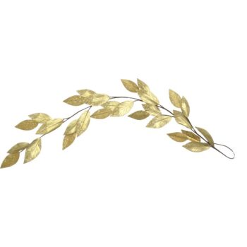 GUIRNALDA HOJAS PANA L: 152CM GOLD