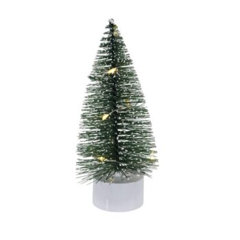 Arbol Green Con Nieve Y 8 Luces Bateria 12cm /cod. 276-2128812f