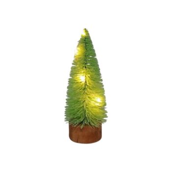 Arbol 20cm Con 5 Luces Led Bateria Lt Green /cod. 276-243551-13