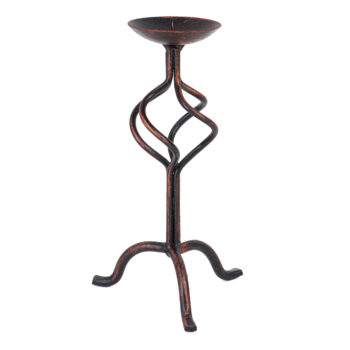 CANDELABRO GLOBITO RETORCIDO MEDIANO COOPER /COD. 28-3A269-21