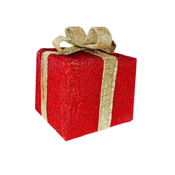 Caja Regalo 30x30x25cm Red /cod. 284-24gb01-61