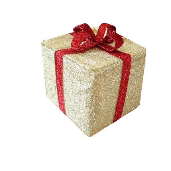 Caja Regalo 40x40x35cm Gold /cod. 284-24gb02-70