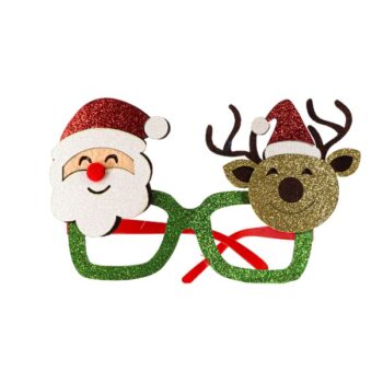 Anteojos Glitter Santa Y Reno /cod. 299-2334-2