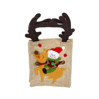 Bolsa Jutte Muñeco Nieve 15*28,5cm /cod. 299-235-1