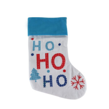 Bota Navideña Ho Ho Ho 45cm /cod. 299-ya024042b