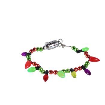 Pulsera Navideña Con Luz 8*8cm /cod. 299-ya03219