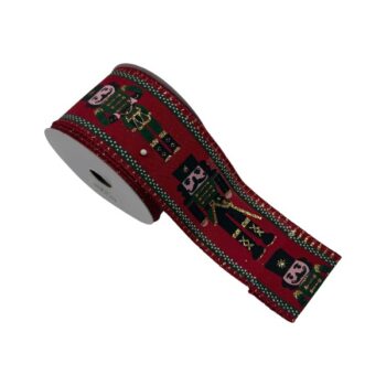 Cinta Tela Red Cascanueces 6.3cm X 9.14m /cod. 300-021395-61