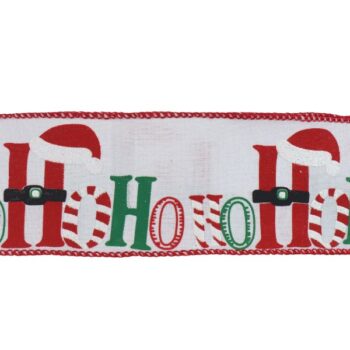 Cinta Tela Ho Ho Ho 6.3cm X 9.14m /cod. 300-15276095-68