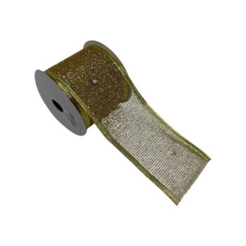 CINTA MALLA GOLD 6,3CM X 9,14M