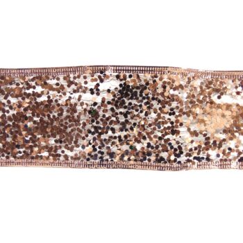 Cinta Malla Brown Glitter /cod. 300-2509-21