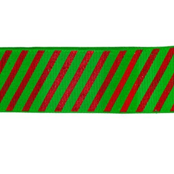 Cinta Gro Green Diagonales Red /cod. 300-290378-6361