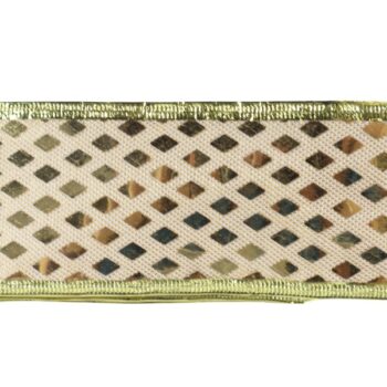 Cinta Gold Rombos 6.3cm X 9.14m /cod. 300-94360145-70