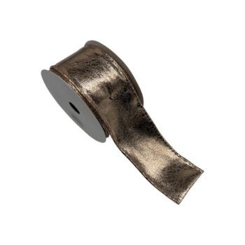 Cinta Tela Champagne Metalica 6.3cm X 9.14m /cod. 300-a5506f95-ch