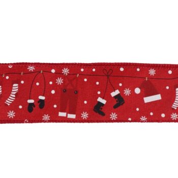 Cinta Tela 6,3cmx9,14mts Red Con Medias Y Guantes /cod. 300-b0505-61