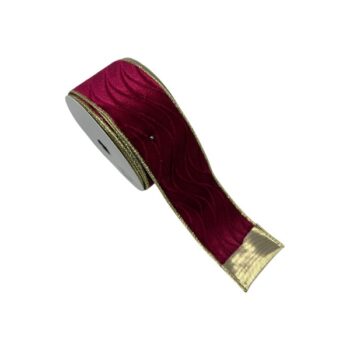Cinta Tela Burgundy 6.3cm X 9.14m /cod. 300-r5973-38