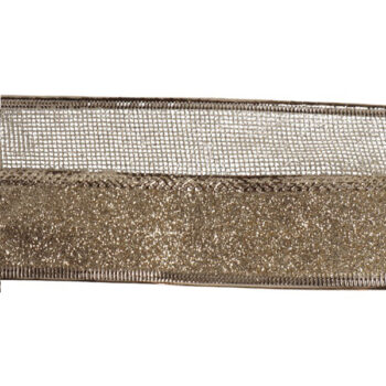 Cinta Tela 6,3cmx9,14mts Champagne Malla /cod. 300-s1110-ch
