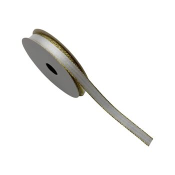 Cinta Tela Ivory Gold /cod. 300-w030c-02
