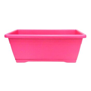 MACETA JARDINERA 40 CM +P FUCHSIA (40X18X16H), 7 LITROS /COD. 69-VERSIL40-55