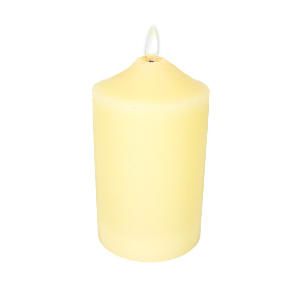 Vela A/bat C/luz 12x10x10cm /cod. 700-415-690008