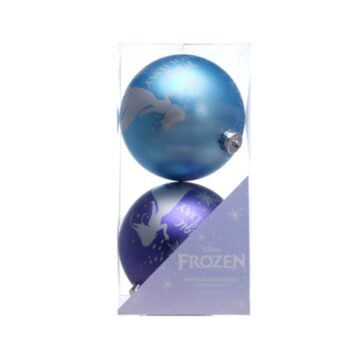 *jgo. 2 Esferas Navidenas 10cm /cod. 701-d10-03-fr1